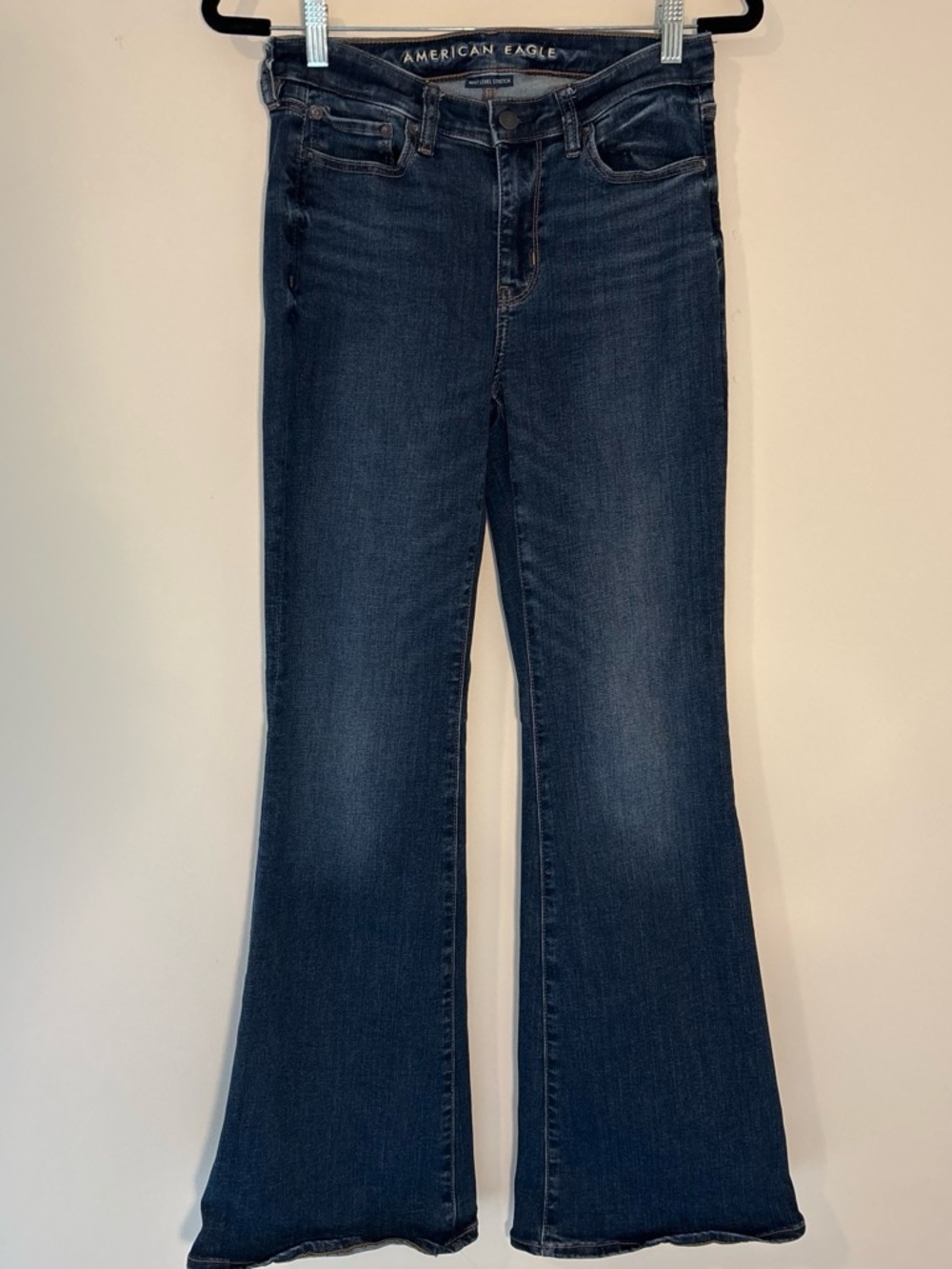 American Eagle Outfitters Dark Blue Flare Jeans